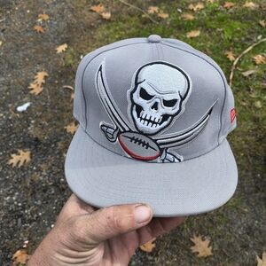 Gray Skull Embroidered Cap